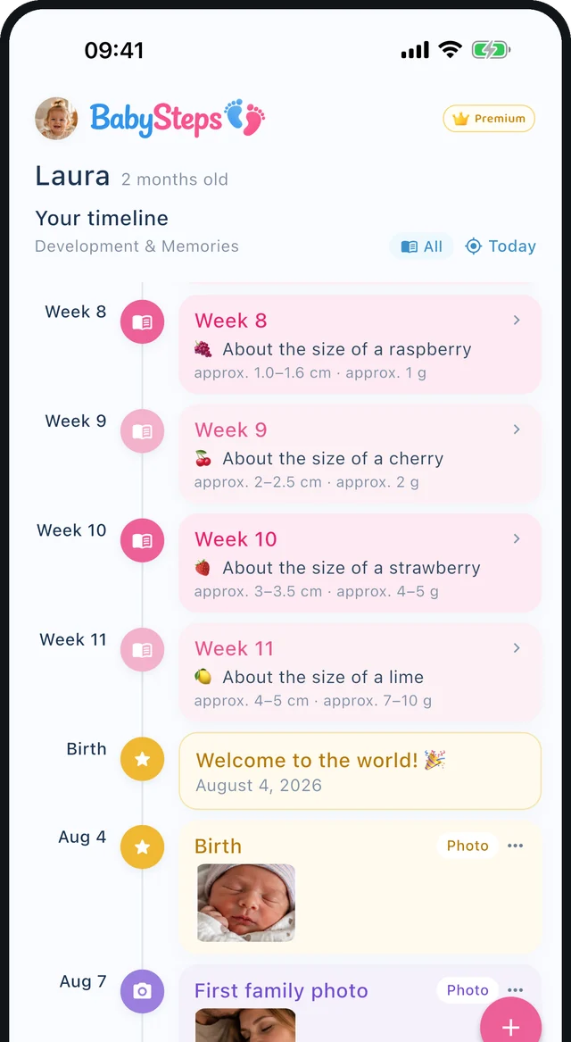 BabySteps app