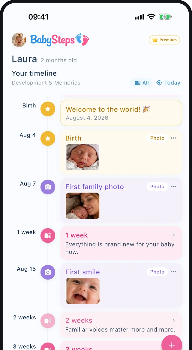 BabySteps app